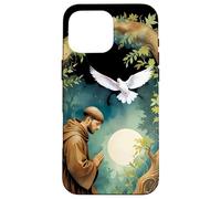 San Francisco de Asís Patrón de los Animales Santo Católico Carcasa para iPhone 16 Pro MAX