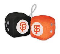 SAN FRANCISCO GIANTS Logo del equipo Par de dados peludos