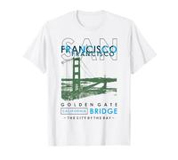 San Francisco Golden Gate Bridge California Camiseta