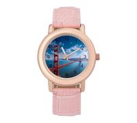 San Francisco Golden Gate Bridge - Reloj de pulsera para mujer, correa suave, regalo para cumpleaños, día de San Valentín