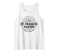 San Francisco Javier ruega por Nosotros Santo católico Camiseta sin Mangas