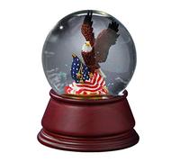San Francisco Music Box American Eagle Water Globe