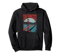 San Francisco Puente Letras Arte Sudadera con Capucha