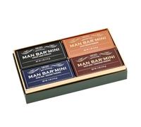 San Francisco Soap Company San Francisco Soap Co. - Juego de 4 mini barras de jabón para hombres sin productos químicos nocivos, adecuadas para todo tipo de piel, fabricadas en Estados Unidos