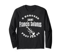 San Francisco Solano Santos Franciscanos Confirmación Católica Manga Larga