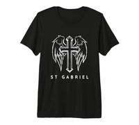 San Gabriel Arcángel Cristianos Tradicionales Oración Católica Camiseta Premium