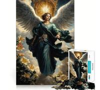 San Gabriel es un ángel Que Sirve como Mensajero de Dios Rompecabezas para Adultos de 1000 Piezas Juguete Inteligente de la Marca Reason Vínculo Familiar Borde Liso Exhibición artística 50x75cm