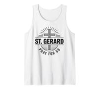 San Gerardo Patrono de Las Mujeres Embarazadas católico Camiseta sin Mangas