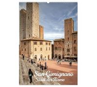 San Gimignano - Stadt der Türme (Wandkalender 2026 DIN A2 hoch), CALVENDO Monatskalender: Das mittelalterliche Manhattan der Toskana
