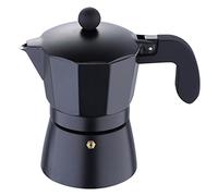 San Ignacio 3 Tazas CAFETERA 3T ALU Florencia Black SG, Aluminio, Multicolor