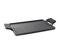 San Ignacio Asador Rectangular Grill de Hierro Fundido 43×23 cm con asas de silicona Xtra