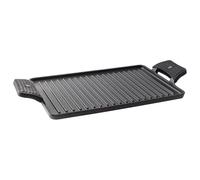 San Ignacio Asador Rectangular Grill de Hierro Fundido 43×23 cm con asas de silicona Xtra