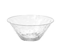 Bol plastico puntos 28cm transparente colección LEKNES