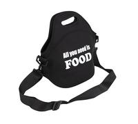 San Ignacio BOLSA ALMUERZO NEOPRENO 30X30X17CM NEGRA EXPERT SG