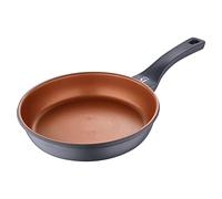 San Ignacio Bronze | Sartén Antiadherente de 20 cm | Fabricada con Aluminio Fundido | Distribución Eficiente del Calor | Con Mango Soft Touch | Apta para Todo Tipo de Cocinas