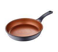 San Ignacio Bronze | Sartén Antiadherente de 28 cm | Fabricada con Aluminio Fundido | Distribución Eficiente del Calor | Con Mango Soft Touch | Apta para Todo Tipo de Cocinas