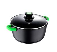 San Ignacio Cacerola 20 x 9 cm con Tapa Vitoria de Aluminio Fundido Apta para induccion