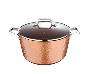 San Ignacio - Cacerola con tapa 28x15 cm aluminio forjado inducción, colección Origen