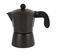 San Ignacio Cafetera 3T Soft Touch Dark Choco Negro, Aluminio, Polipropileno, Multicolor