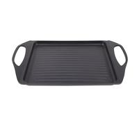 San Ignacio Compact - Plancha Grill 45 X 27 cm - Aluminio Fundido - Whitford - Interior en Negro y Exteriores en Negro - Resistente con Punto de Inducción