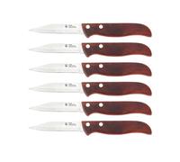 San Ignacio Cuchillo pelador 8,5cm acero inoxidable Pakka