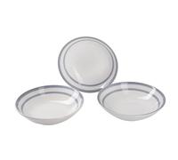 San Ignacio Decorated Noia Sg - Juego de platos hondos (3 piezas, 20 cm)