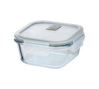 San Ignacio EXPERT Hermético cuadrado Transparente 13,8x13,8x6,7cm - 520ml vidrio borosilicato con tapa hermética EXPERT