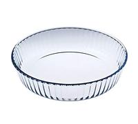 San Ignacio Fuente para tartas 26cm borosilicato, colección Mediterráneo