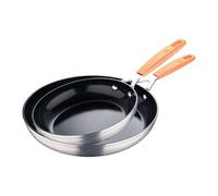 San Ignacio Juego de 2 Sartenes Ø16Ø28cm en aluminio forjado para inducción COMPACT