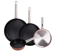 San Ignacio Juego de 4 Sartenes Ø16Ø24Ø28Ø30cm en Aluminio forjado AGROS