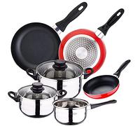 San Ignacio Juego de Batería de cocina de 5 piezas + 3 sartenes 16/20/24 cm, PK3376, Bateria 5 pcs + 16/20/24 cm
