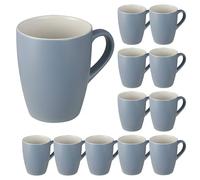 San Ignacio Juego de tazas 340ml porcelana Bone 8,3x5,7x10,2cm, set de 12