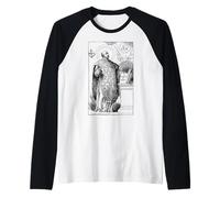 San Ignacio Loyola Ad Majorem Dei Gloriam Católica Vintage Camiseta Manga Raglan