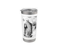 San Ignacio Loyola Ad Majorem Dei Gloriam Católica Vintage Vaso térmico de acero inoxidable de doble pared
