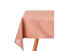 San Ignacio Mantel Poliester 140x180cm Rosa Palo colección Kinvara