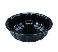 San Ignacio Molde Horno Ø24X7.0CM Acero Negro SG, 24 cm diámetro
