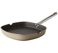 San Ignacio Neon Sarten Grill, Aluminio Forjado, Rosa, 28x40x12 cm