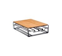 Portacapsulas metal bambu 32 capsulas colección KINVARA