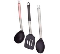 San Ignacio Q2821 Set de Utensilios de Cocina Nylon, Negro
