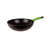 San Ignacio Sartén Wok en Aluminio Forjado, Colección Vitoria, 28 X 5,4 Cm