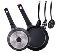 San Ignacio sartenes 20/24 cm, 3 Utensilios Nylon, Juego de 2