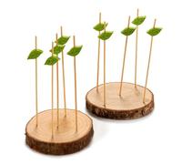 San Ignacio Set 2 soportes tronco madera 10 pincho colección KINVARA