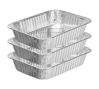 San Ignacio Set 3 bandejas rectangular aluminio 36x2 colección KINVARA