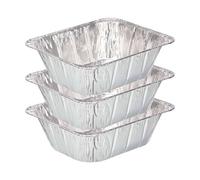 San Ignacio Set 3 bandejas rectangular aluminio hondas colección KINVARA