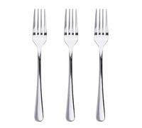San Ignacio Set 3pc tenedores postre acero inox brillo natur