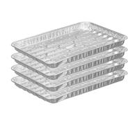 San Ignacio Set 4 bandejas aluminio rectangulares grill colección KINVARA