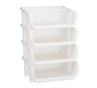 San Ignacio Set 4 verduleros apilables Blanco colección Kinvara