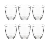 Set 6 vasos cortado 90ml colección VIVALTO