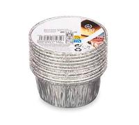 Set 10 moldes flan aluminio redondo colección KINVARA