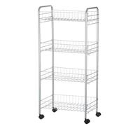 San Ignacio Verdulero 4 Pisos metalico Ruedas colección Kinvara